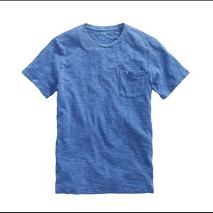Vineyard Vines Dockside slub knit pocket T